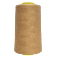 Vanguard Sewing Machine Polyester Thread,120'S,5000m Spools Col: Soft Brown